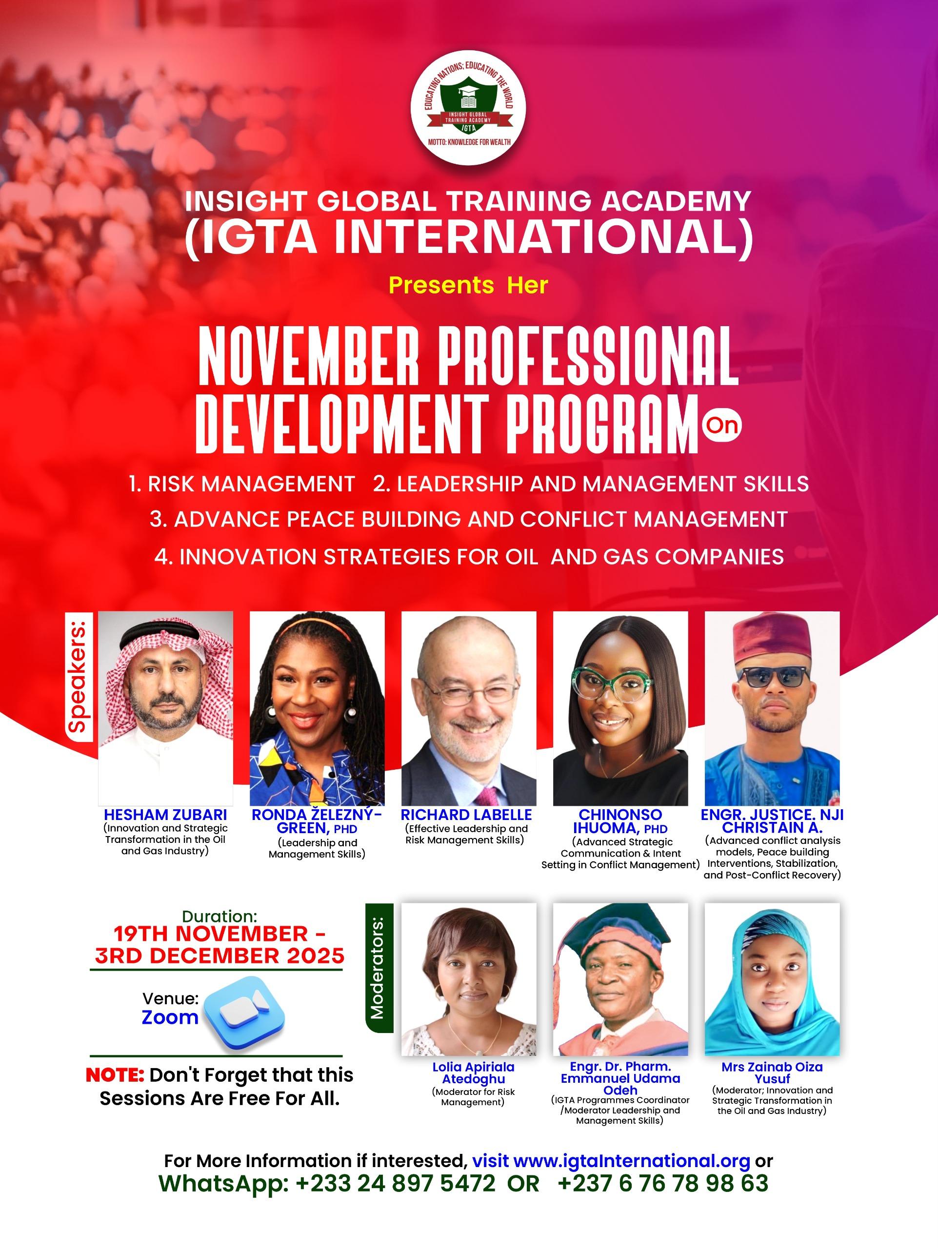 PROFESSIONAL DEVELOPMENT PROGRAM image